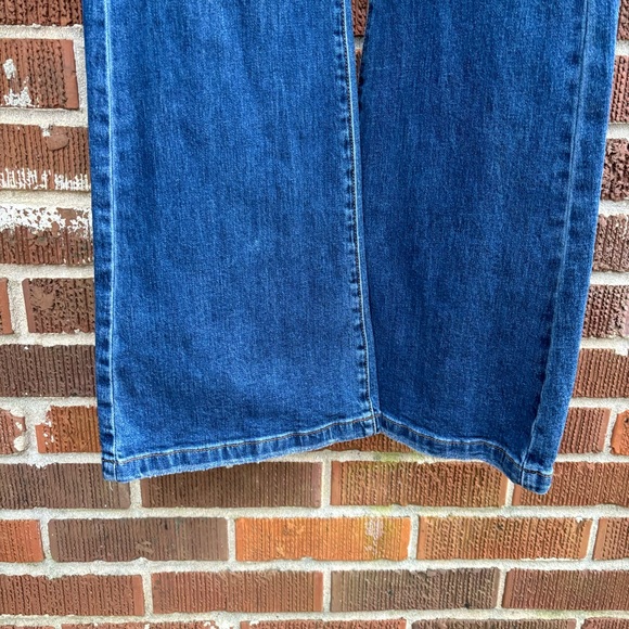 I&M Denim Black Label NWT High Rise Flare Dark Wash Women’s Jeans Size 29 - Picture 3 of 15